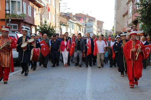 İlçemizde 15 Temmuz Demokrasi ve Milli Birlik Günü Programı Kutlamaları Düzenlendi